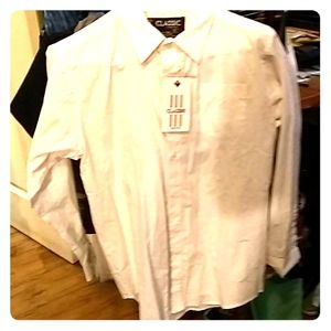 Long sleave button up collar blouse